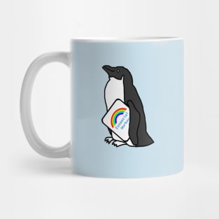 Colin and Penguin Essential Worker Rainbow Mug